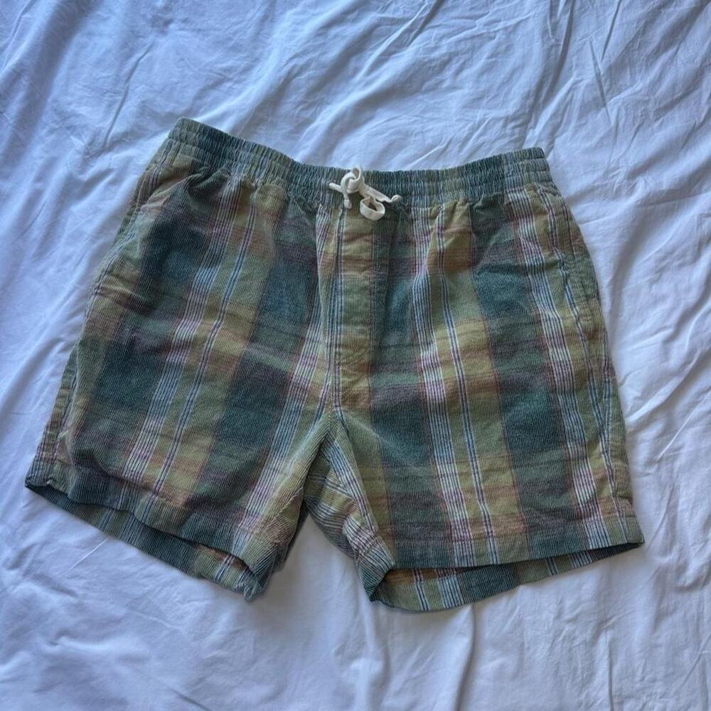 Jcrew green brown and beige
